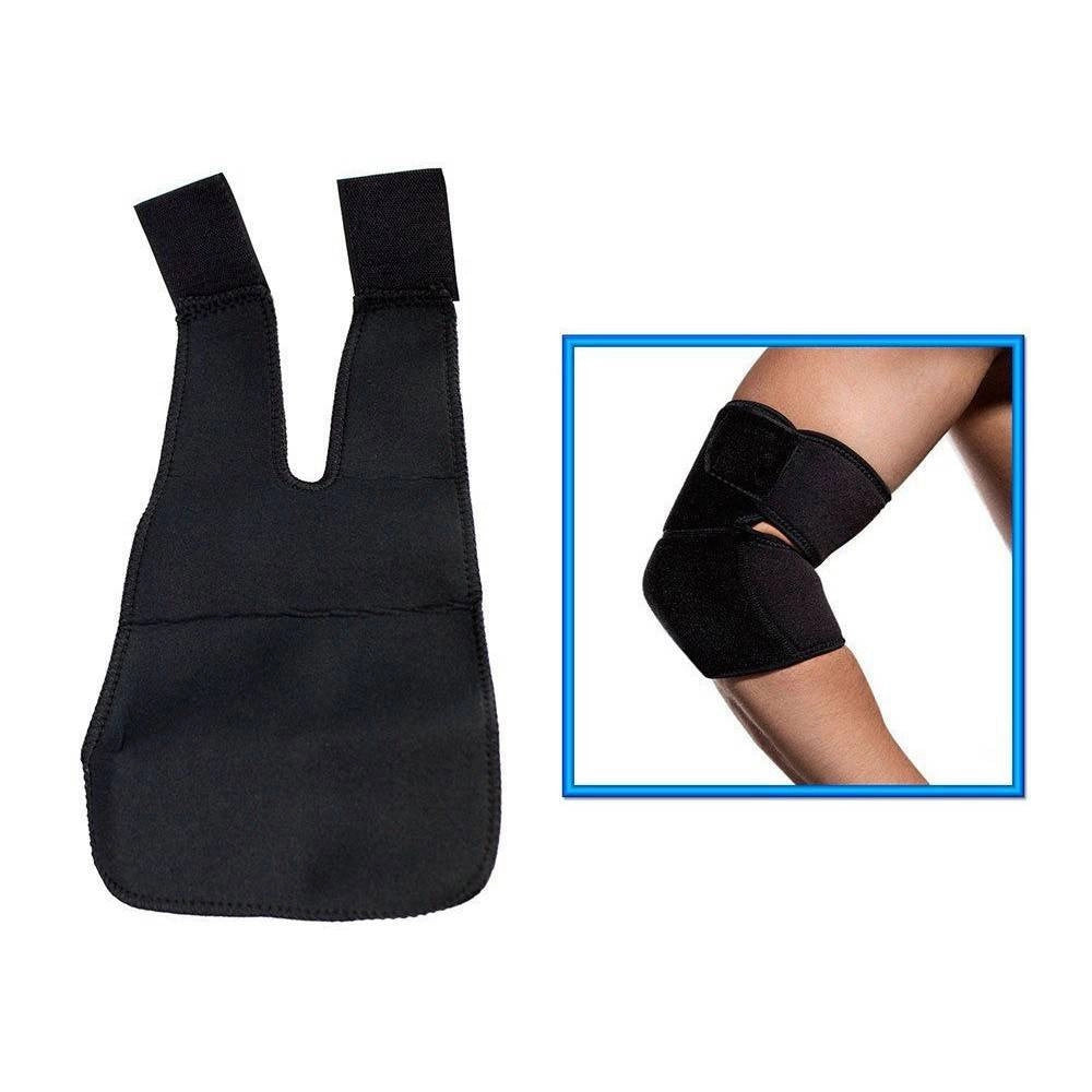 Trade Shop - Tutore Per Gomito Fascia Regolabile In Neoprene Supporto Allevia Dolore 57665 -