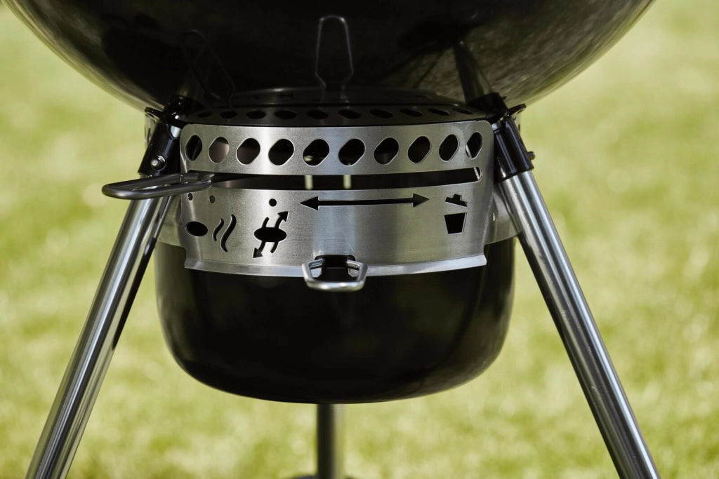 Weber GBS E-5750 Grill Carrello Carbone (combustibile) Nero, Argento