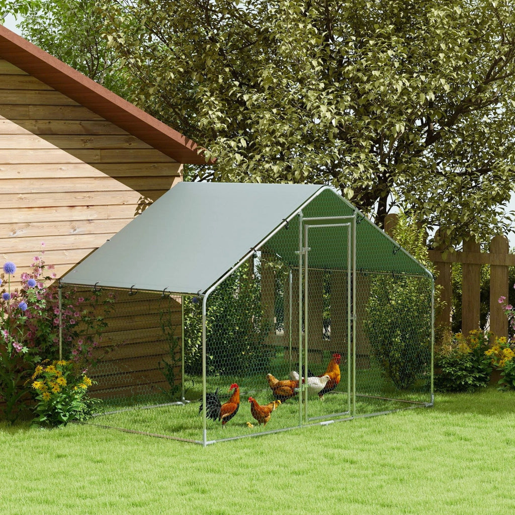 Pollaiolo per Galline Grande ¨C Zephmum ¨C Grigio 300x170x190 cm