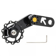 Kit per allineamento catena per bicicletta - Lega leggera - Alluminio - Universale - Guida catena - Derailleur posteriore - Allineamento perfetto - Guida catena