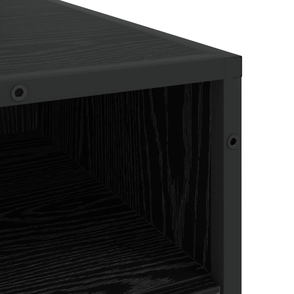 Mobile con Cassetti 4-Cassetto Rovere nero 70 x 41 x 83,5 cm 8010314