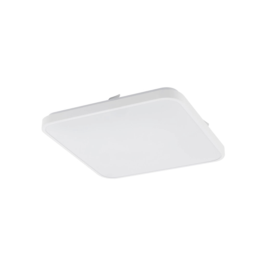 Plafoniera bagno quadrata 43,5 cm LED 32W 3000K bianca