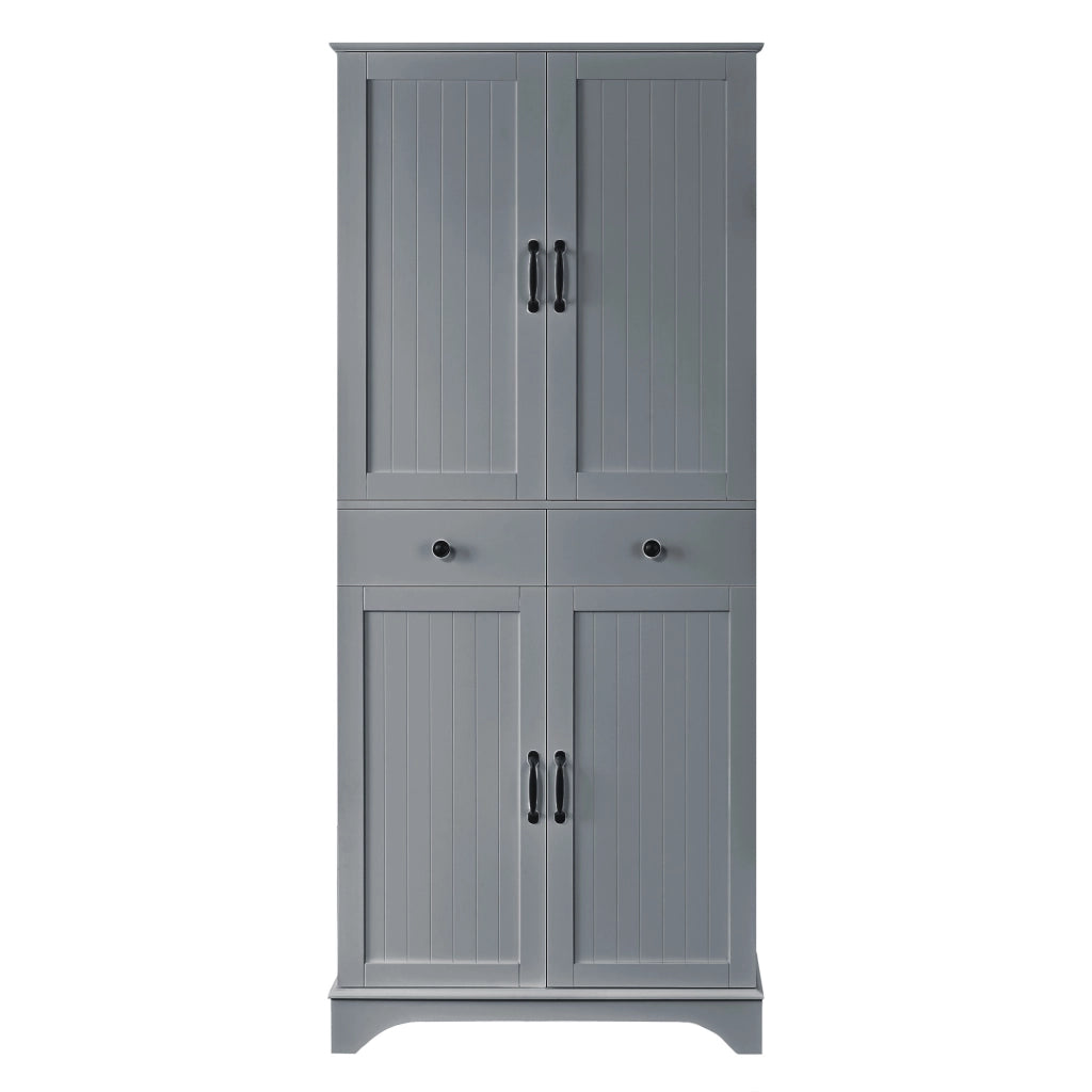 Libreria con Cassetti e Ripiani Regolabili ¨C MINIMAL ¨C Grigio, Soggiorno e Cucina