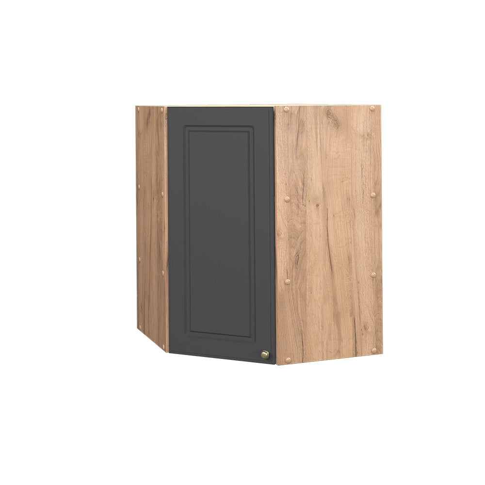 Vicco Mobile angolare da cucina Antracite-oro 57 cm