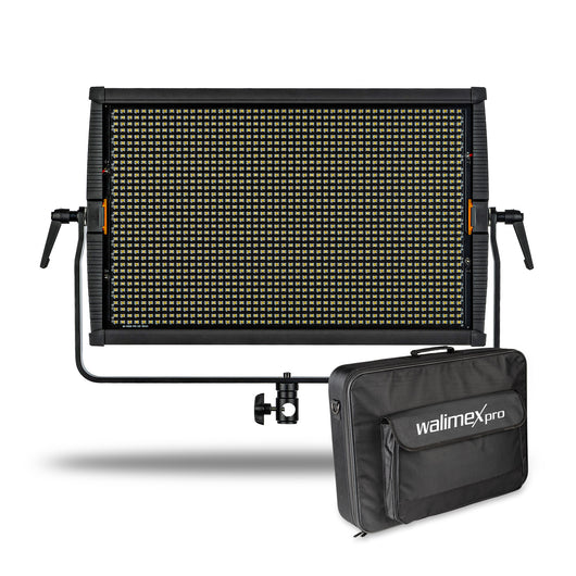 luce LED dimmerabile 150W Bi-Color + slot per batterie Luce video e luce fotografica Niova 150-F, 3.200-5.600K, 15.000LM Luce da studio e luce continua mobile Luce in streaming