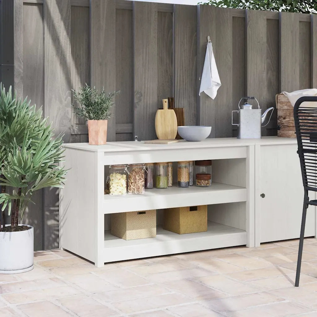 Mobile da cucina MEPPEL Bianco 106 x 55 x 64 cm Pino massello 868154