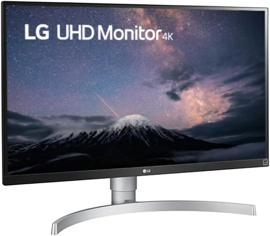 27UL650-W Monitor 27" Ultra HD 4K LED IPS HDR 400, 3840 x 2160, Radeon FreeSync 60Hz, 1x Display Port, 2x HDMI, Uscita Audio, Multitasking, Altezza Regolabiile, Nero