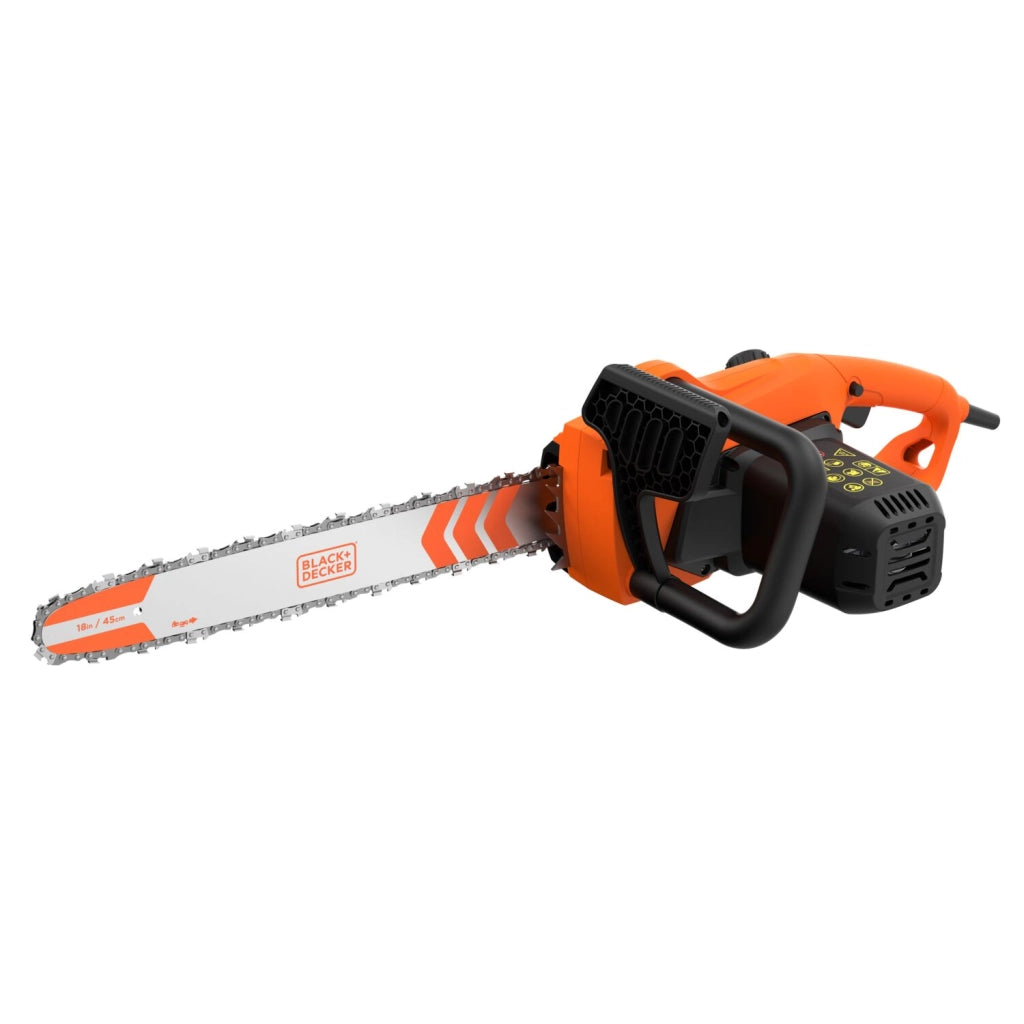 Motosega Elettrica Black+Decker BECS2245-QS 2200W – Barra 45 cm, Lubrificazione Automatica