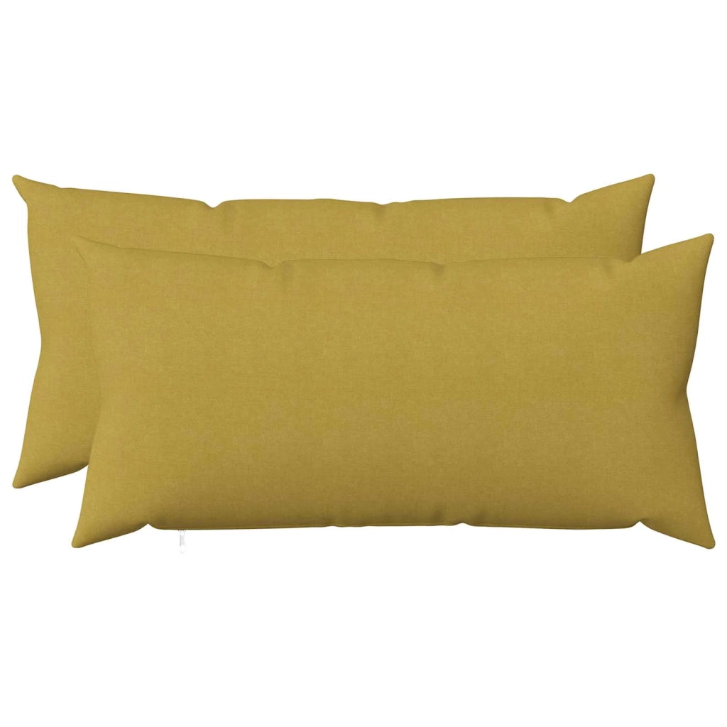 Federa 2 pz HEERLEN Verde chiaro 40 x 70 cm Tessuto 909461