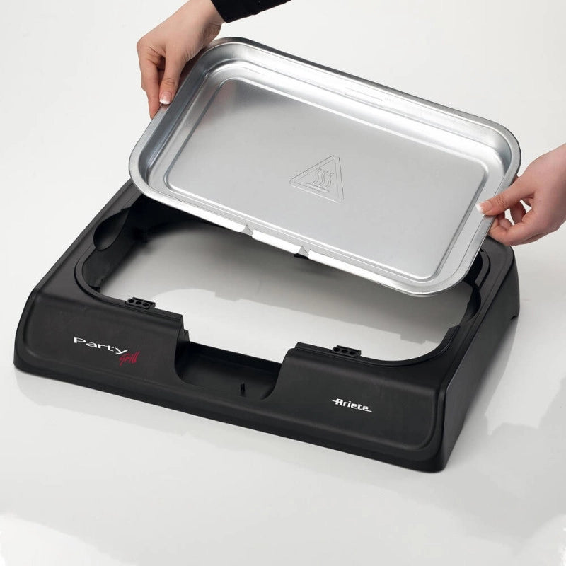Party Grill Elettrico - 2000W - Barbecue per Carne, Verdura e Pesce