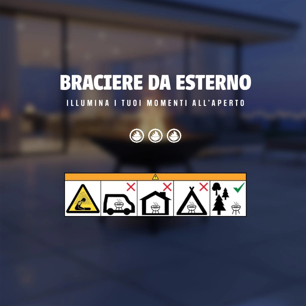 Braciere da Esterno a Legna in Ferro Verniciato a Polvere con Struttura Rialzata e Ripiano Inferiore, Fire Pit Quadrato da Giardino, Resistente alla Ruggine 56x56 cm