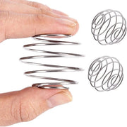 Due contenitori shaker mixbal proteine shaker, miscelatore a specchiatura in acciaio inossidabile, miscelatore a specchiatura in acciaio inossidabile, palline di miscelazione shaker flesbal sostituzione per bicchiere da cucina e accessori da cucina.