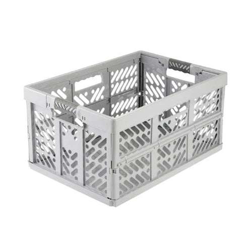 Cassa pieghevole con maniglie ergonomiche cm 54x37x28 capienza 45 lt.
