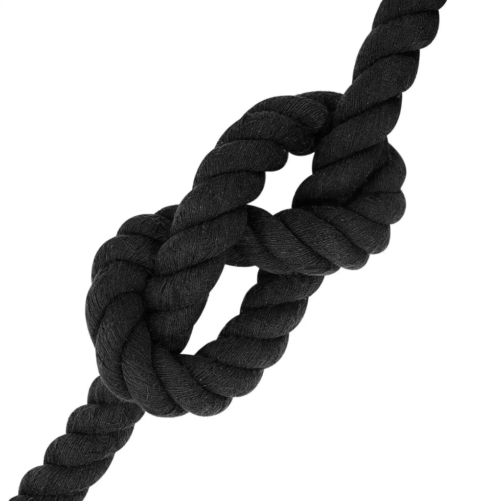 Corda Nero 3 x 3 x 1000 cm Cotone 42011829