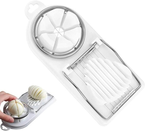 Egg Slicer Plus - Taglia uova 2 in 1 - Utensile da cucina in acciaio inossidabile - Taglia uova per tagli precisi e veloci 

Modello: 
Specifica: 
Codice prodotto: