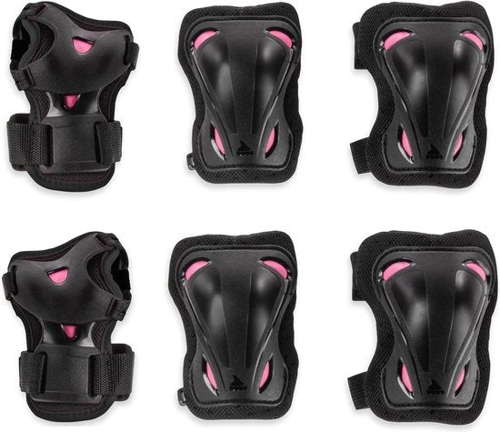 Set di Protezione per Skate per Donna - 3 pezzi con Protezioni Ginocchia e Gomiti