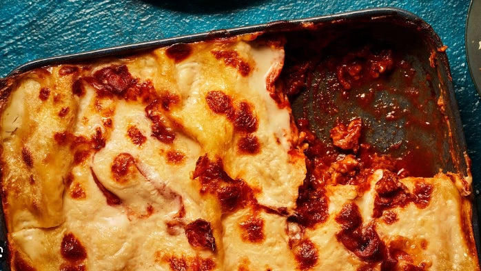 LASAGNERA CON ANELLO 'BLACK LINE' cm 35x27,5x7h - PENTALUX