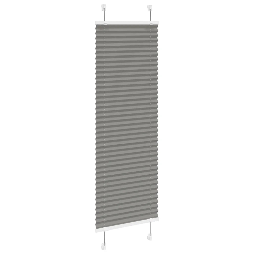 Tenda Plissettata Antracite 40x150 cm Larghezza Tessuto 39,4 cm 4015080