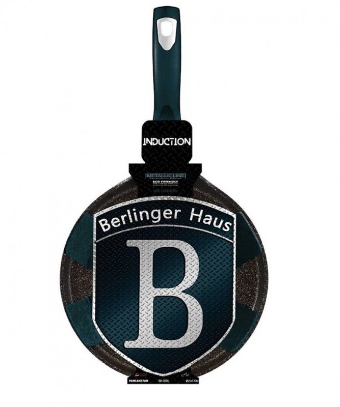 Berlinger haus BH-1876 Padella per pancake in granito acquamarina 25 cm