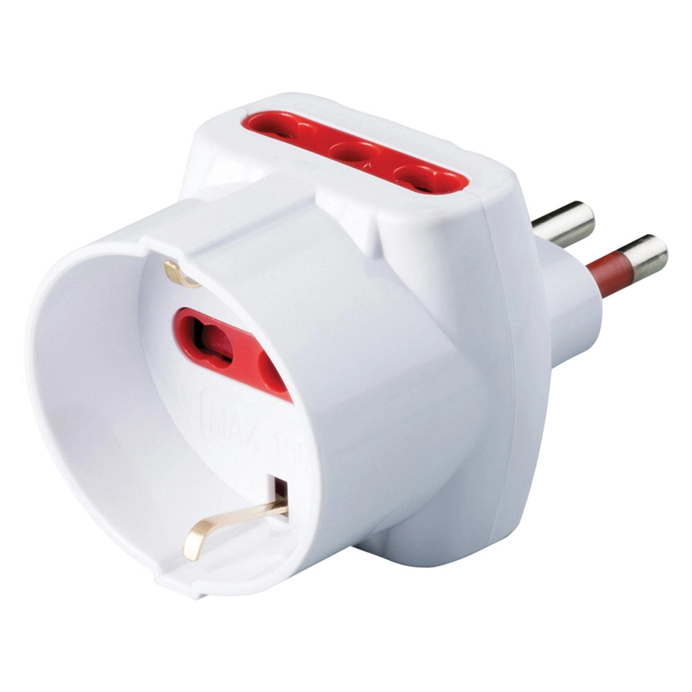 1pz adattatore triplo con protezione sovraccarico 78045 t cod:ferx.8061196nlm
