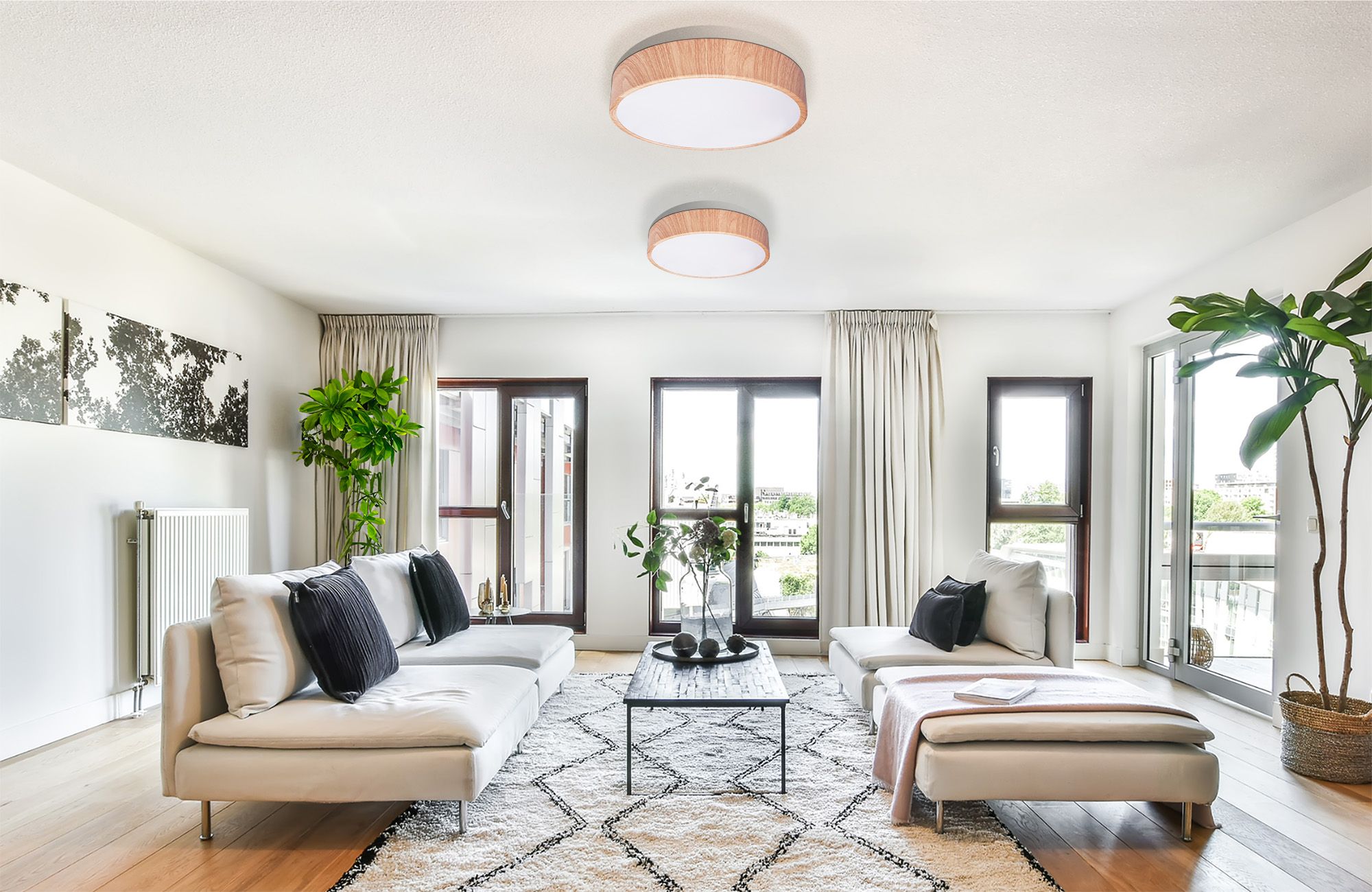 Lampada Da Soffitto App1404-c 30cm