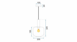 Lampada Green APP462-1CP