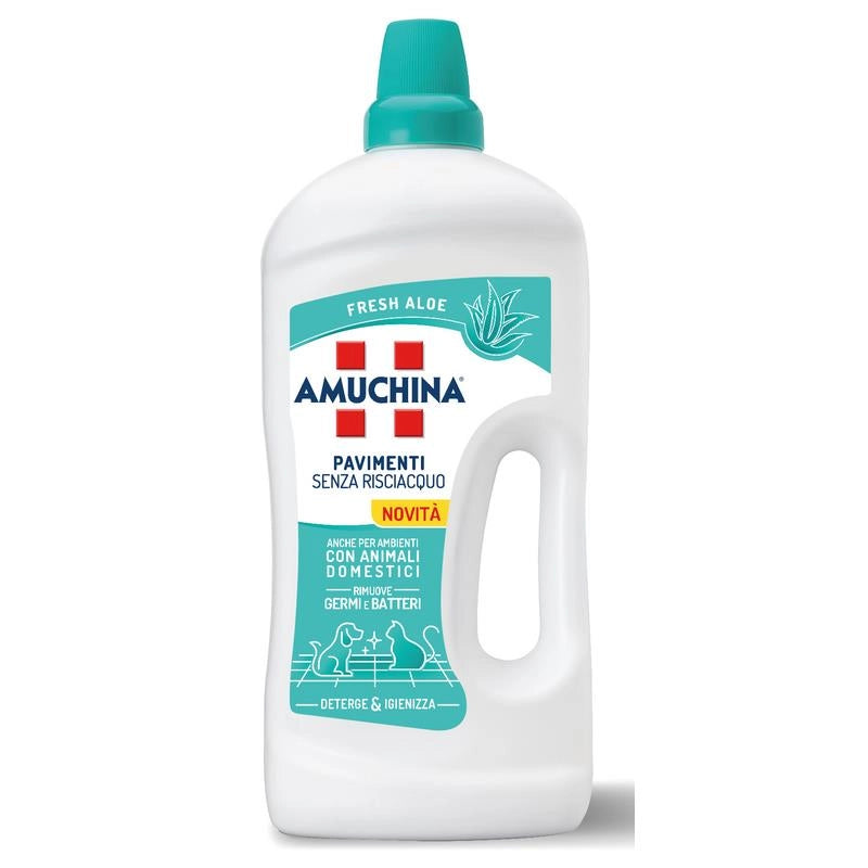 AMUCHINA LIQUIDO SENZA RISCIACQUO PER PAVIMENTI FERSH ALOE 1,25L