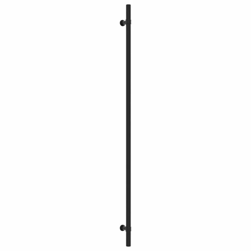 Maniglie per Mobili 20 pz Nere 480 mm in Acciaio Inox CFW8332980