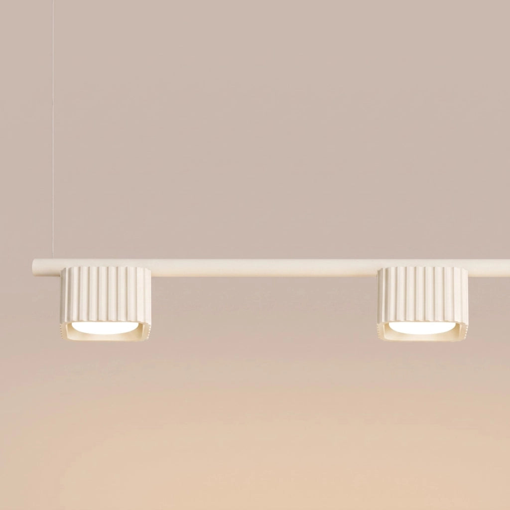 Lampadario RIFF 4 beige Gx53