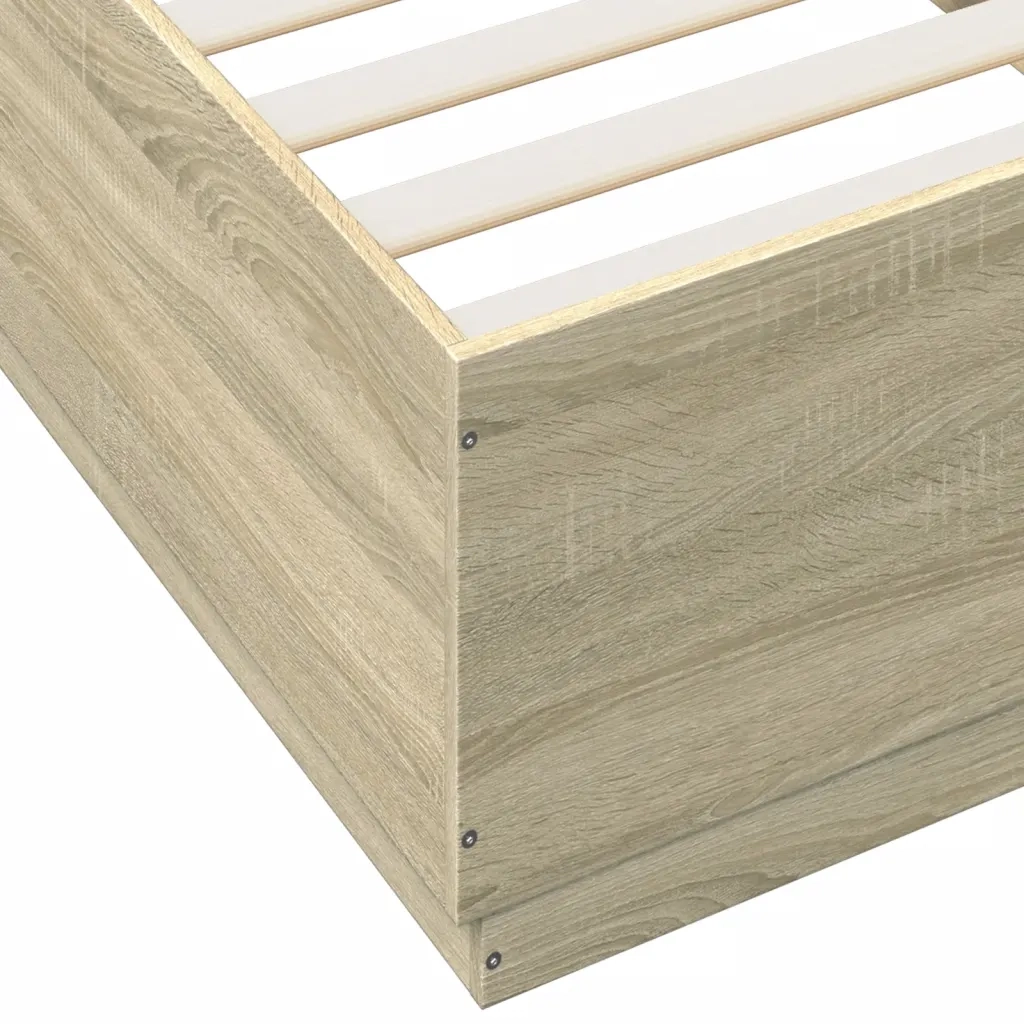 Giroletto Rovere Sonoma 90x200 cm in Legno Multistrato 3209725