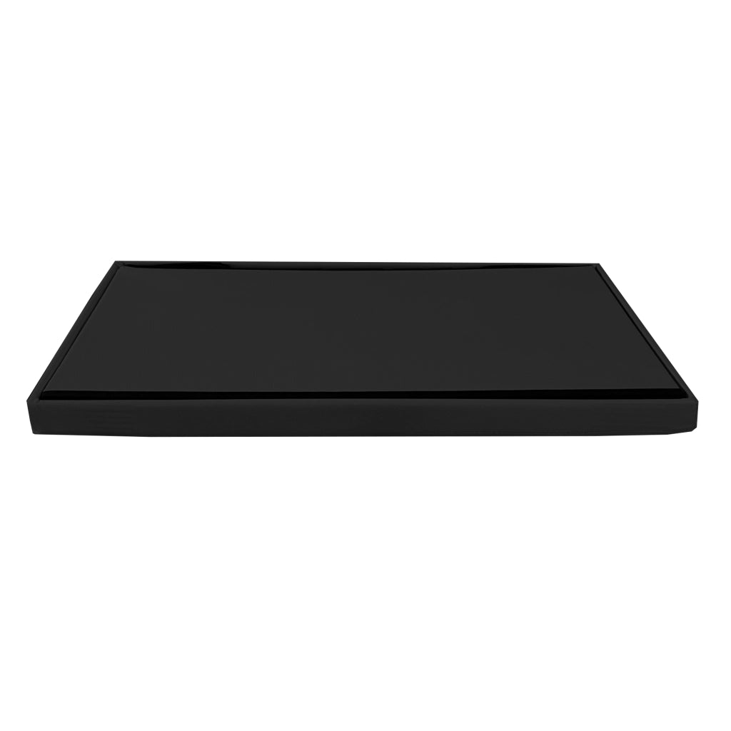 Puff Ottomano rettangolare pieghevole in similpelle 76x38x38 cm | Nyana Casa | Stile ottomano | Similpelle resistente | Nero, grigio e beige