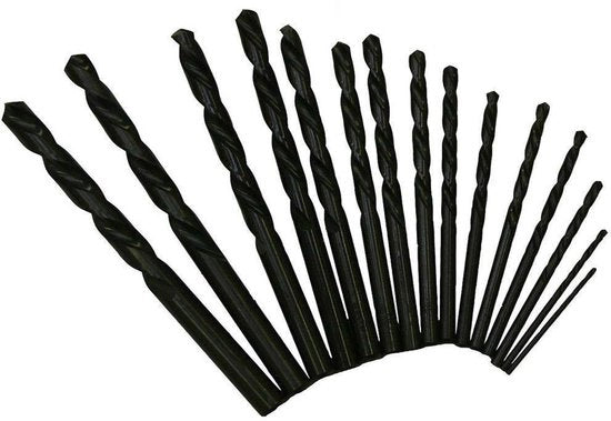 Set di trapani a torsione da 10 pezzi da 4,5 mm in acciaio HSS di alta qualità, ideale per trapanare metallo, legno e alluminio con misurazione metrica precisa