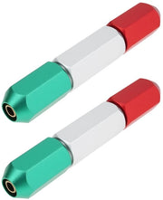 Pinaggio in lega di alluminio - 2 pezzi - Set di pinze 3-4 mm - Lunghezza 55 mm - Leggero - Progettazione duratura con impugnatura comoda - Strumento di misurazione