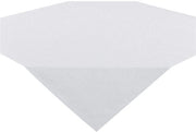 Tovagliato Premium quadrato 85x85 cm, bianco, impermeabile, tutto l'anno