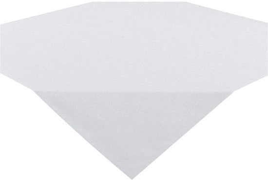 Tovagliato Premium quadrato 85x85 cm, bianco, impermeabile, tutto l'anno