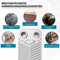 Scambiatore a piastre saldobrasate in acciaio inox, 30 piastre, max 66 kw