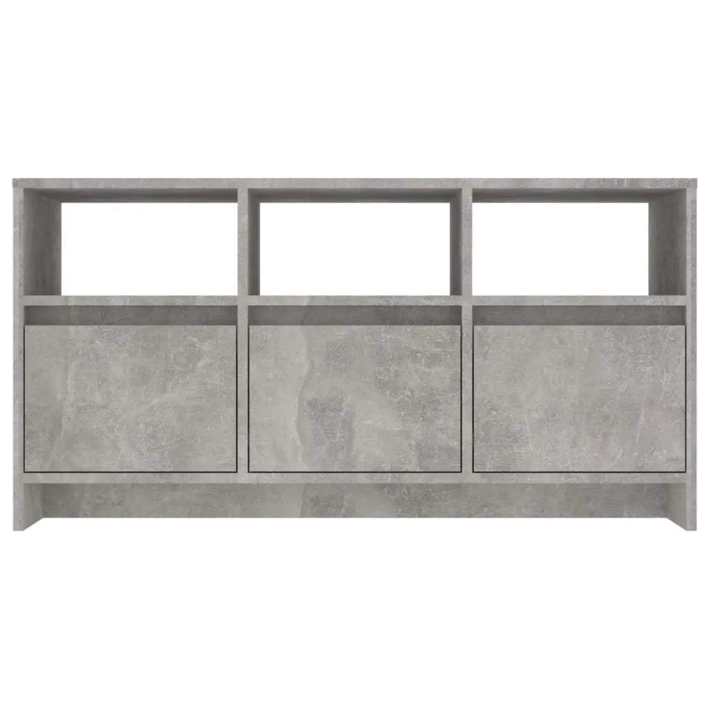 Mobile Porta TV Grigio Cemento 102x37,5x52,5 cm in Truciolato cod mxl 18710