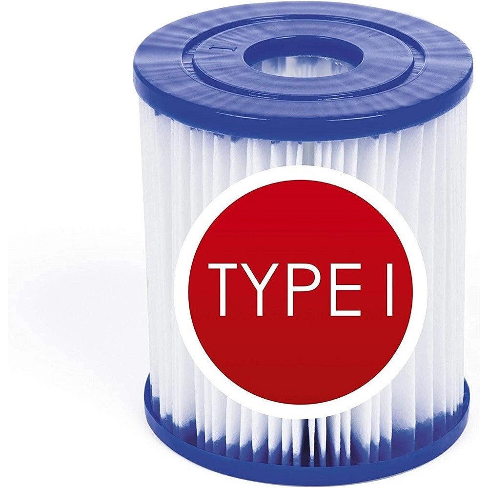 Trade Shop - Set 2 Pezzi Filtro A Cartuccia I Per Pompe Da 1.249 Lt/h Ricambio Piscina 58093 -
