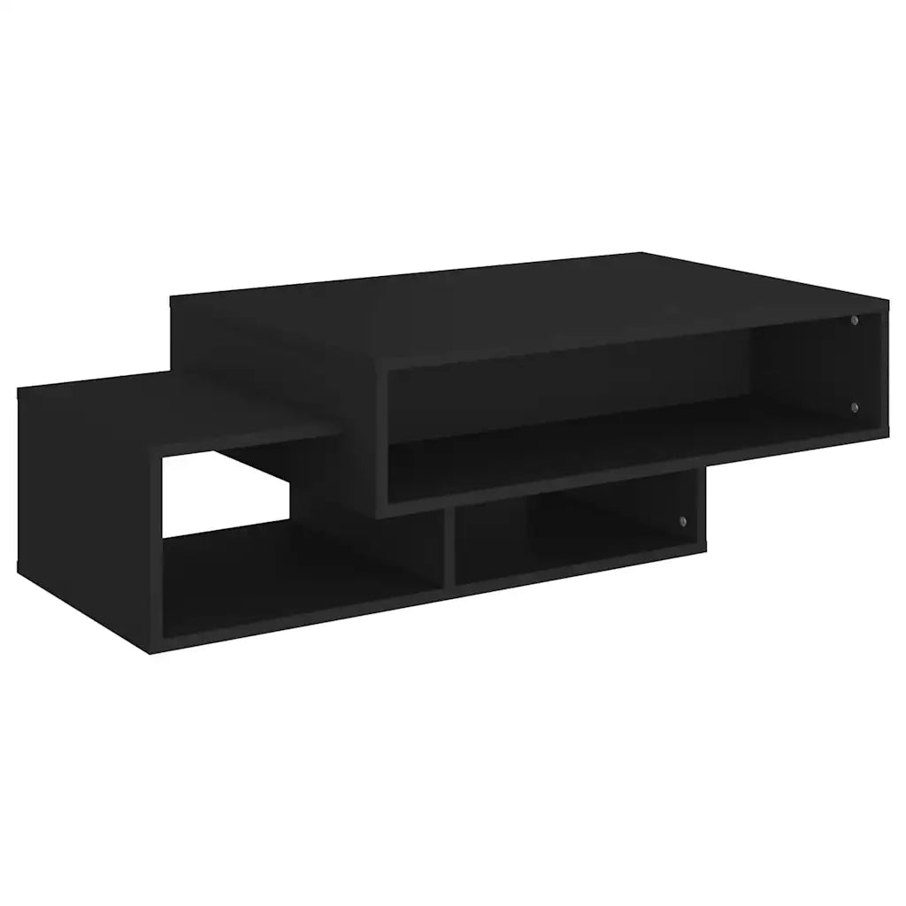 Tavolino da salotto | Tavolino da caff¨¨ | Tavolino da Soggiorno Nero 105x55x32 cm in Truciolato