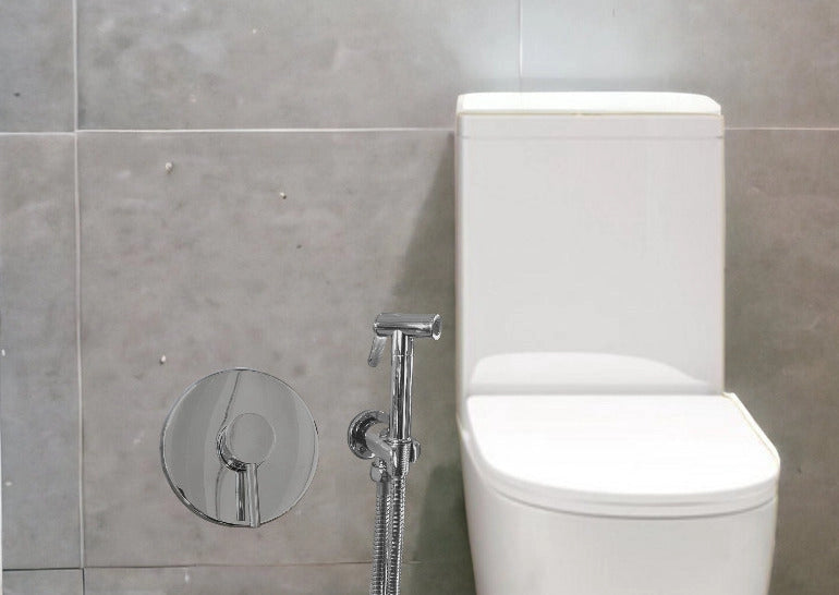 Kit per wc in ottone con miscelatore