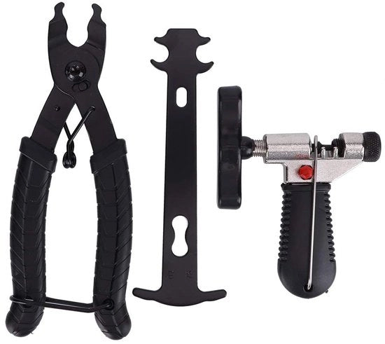 Kit per rotture catene professionale - Set di attrezzi per bicicletta - Strumento per catene - Kit di attrezzi per bicicletta - Set di attrezzi per bicicletta - Adatto per mountain bike e bicicletta da strada