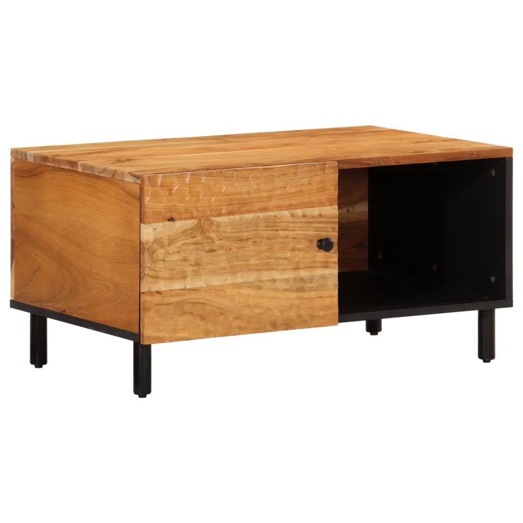 Tavolino da salotto | Tavolino da caff¨¨ | Tavolino da Soggiorno 80x50x40 cm Legno Massello di Acacia