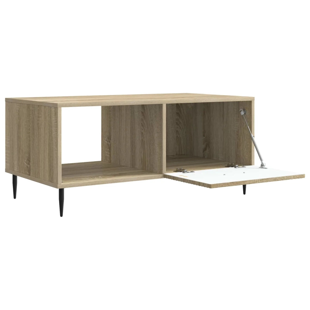 Tavolino da salotto Rovere Sonoma 90 x 50 x 40 cm 894957