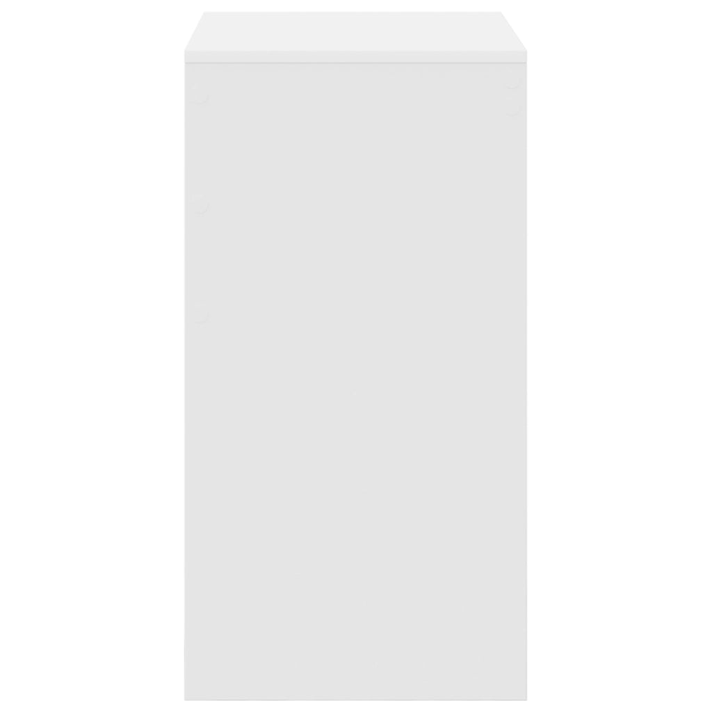 Scrivania Minimalista Bianca Truciolare 60 x 40 x 76 cm Durevole