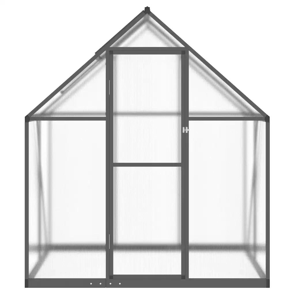 vidaXL Telaio Serra con Base Antracite 169x114x195 cm in Alluminio