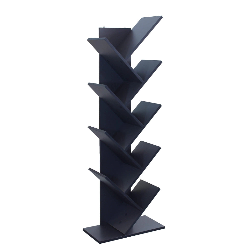 Libreria Moderna di Design in Legno Composito cm 50x25x141 5 - JEFF