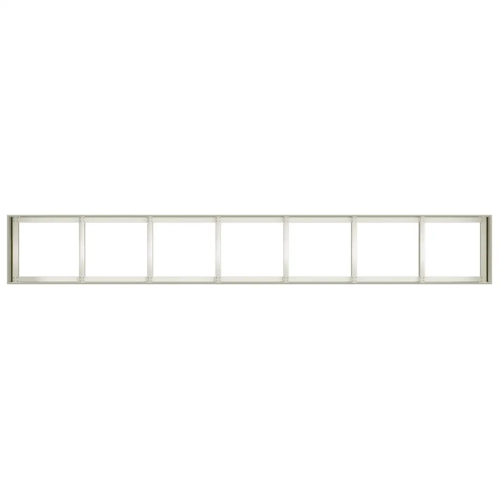 Fioriera Bianca 280x40x40 cm in Acciaio Laminato a Freddo 860690