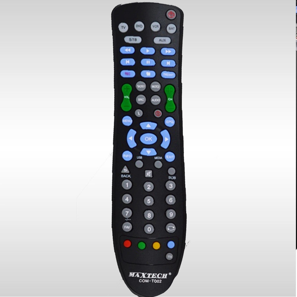 Trade Shop - Telecomando Universale Programmabile 6in1 Per Tutte Le Tv Dvb-t Dvd Sat Aux Vcr -