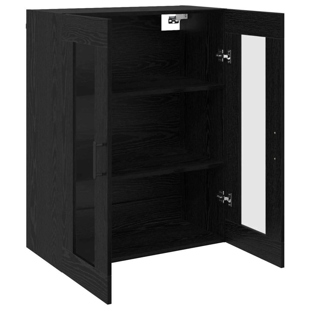 Armadi da Muro 2 pz Rovere nero 69,5 x 34 x 90 cm CFW6155980