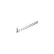 BRACCIO DRITTO TELESCOPICO CON TONDINO FORATO KEY AUTOMATION BDNS AUTOMAZIONE
